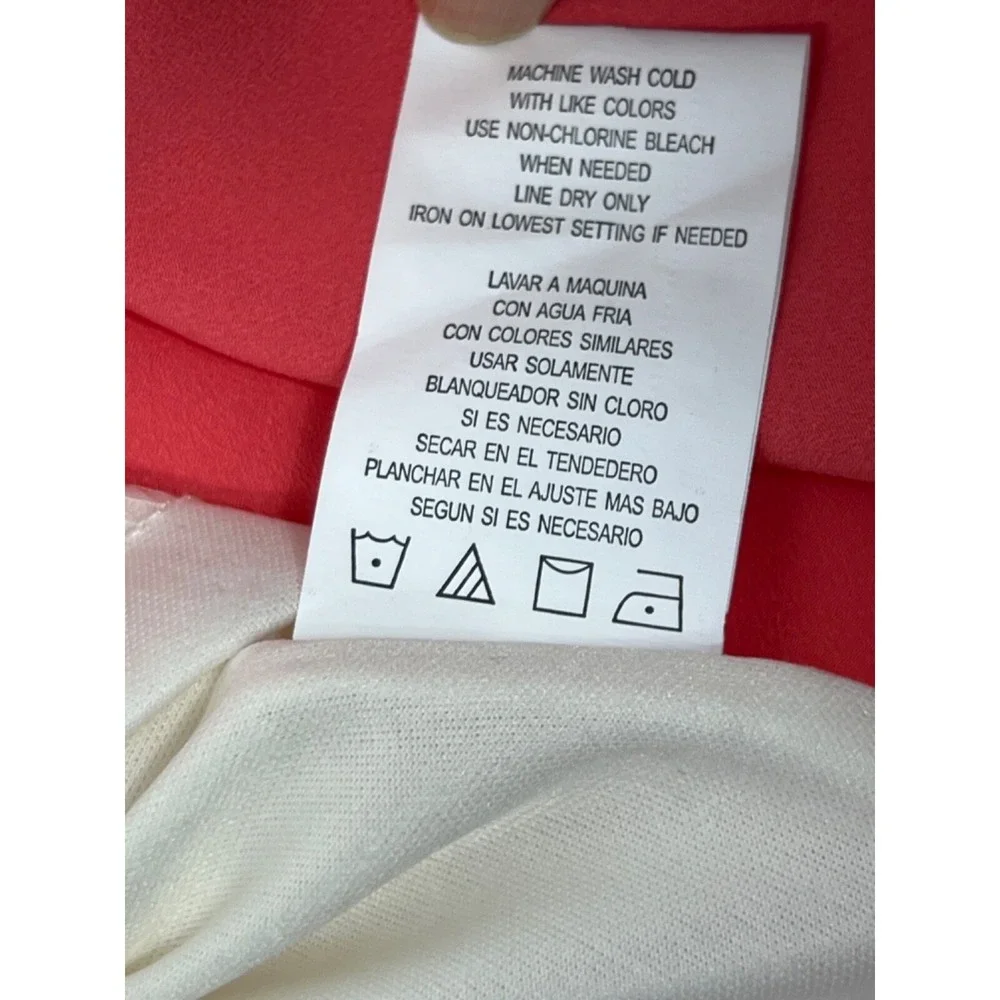 GB Teen Girls Size 9 Dress‎ Long Sleeves White And Pink